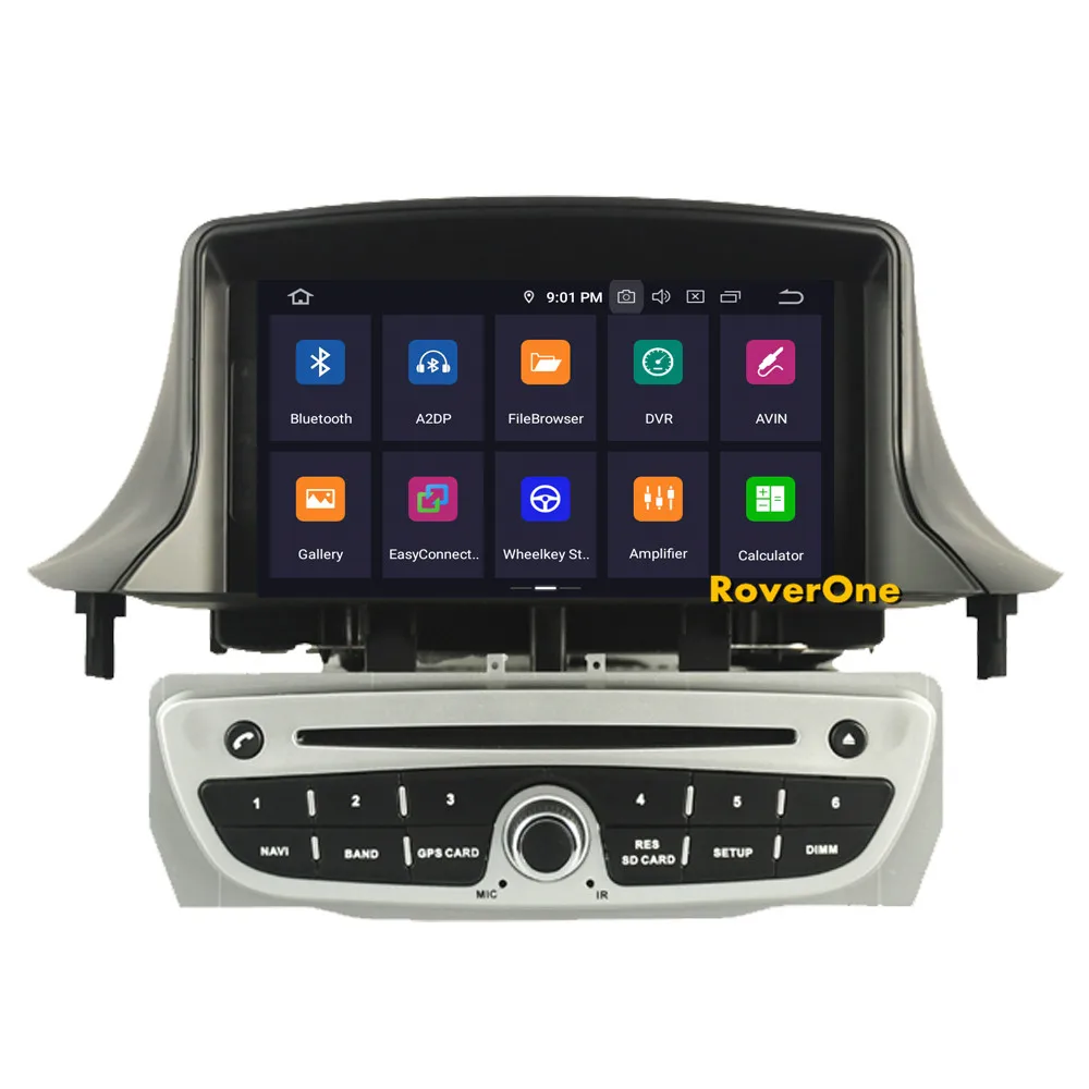 Автомобильный dvd-плеер для Renault Megane III 3 Fluence Octa Core Android 9,0 Авторадио Стерео gps навигация Мультимедийная система