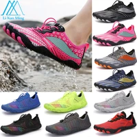 unisex quick drying swimming shoes outdoor breathable beach shoes water sports shoes couple diving shoes upstream fishing shoes