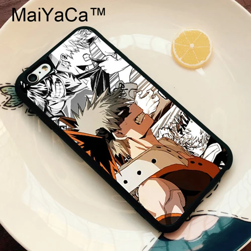 4513 MaiYaCa Boku no Hero academic Katsuki Bakugou ТПУ чехол для телефона для iPhone 11 Pro MAX X XR XS MAX 6 6s 7 8 Plus 5S задняя крышка чехол - Цвет: 4513