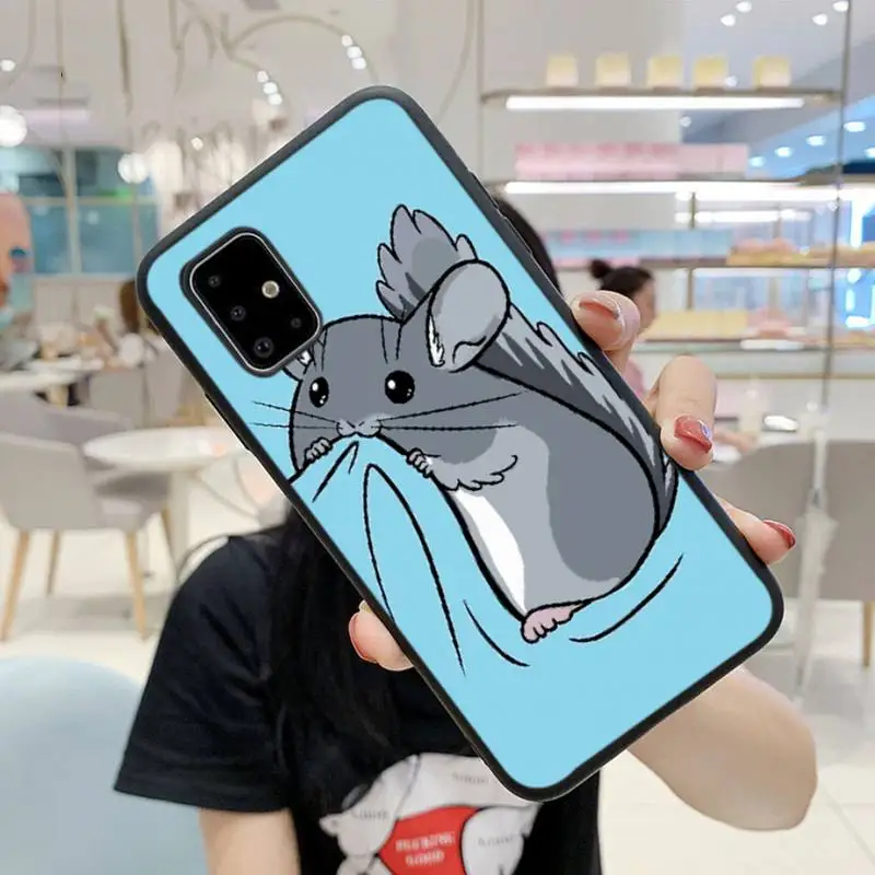 

Cute Cartoon Hamster Phone Case For Samsung S9 10 20Plus Note 7 8 9 10 10plus Pro J8 M30 31 A30s A71