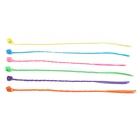 12 шт., 30 см, красочные нейлоновые пряди для наращивания волос