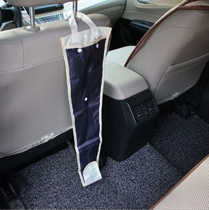 Заднее сиденье автомобиля водонепроницаемая сумка для хранения зонтов Ткань