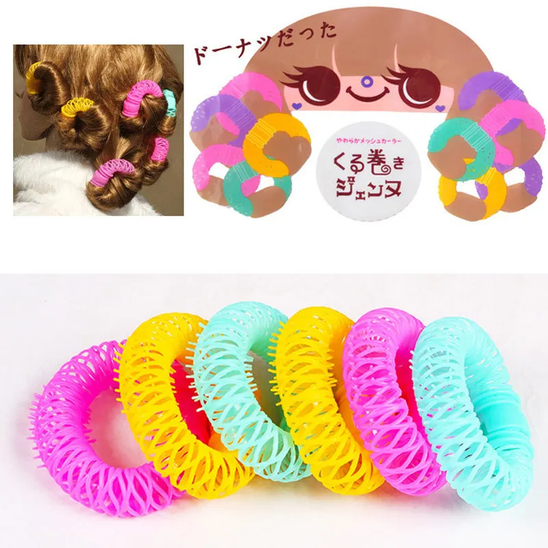 8 шт. щипцы для завивки волос телефона|Бигуди| |