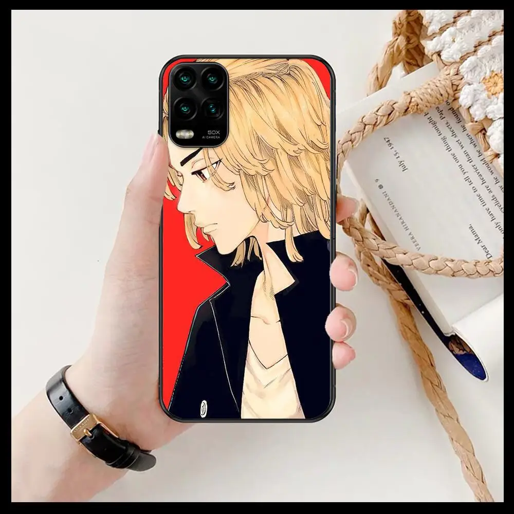 

tokyo revengers cartoon Phone Case For XiaoMi Redmi Note 11 10 9S 8 7 6 5 A Pro T Y1 Black Cover Silicone Back Pre style cover