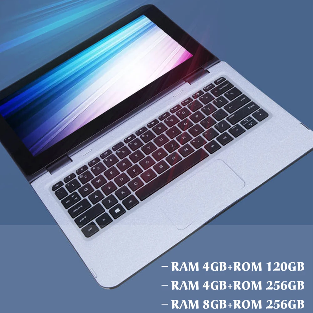 LNMBBS X36 11,6 дюймовый ноутбук окно 10 ОЗУ для ноутбука 4 ГБ 120 ГБ SSD 1366*768 ips N3700 Wifi камера HDMI сенсорный экран офисный компьютер