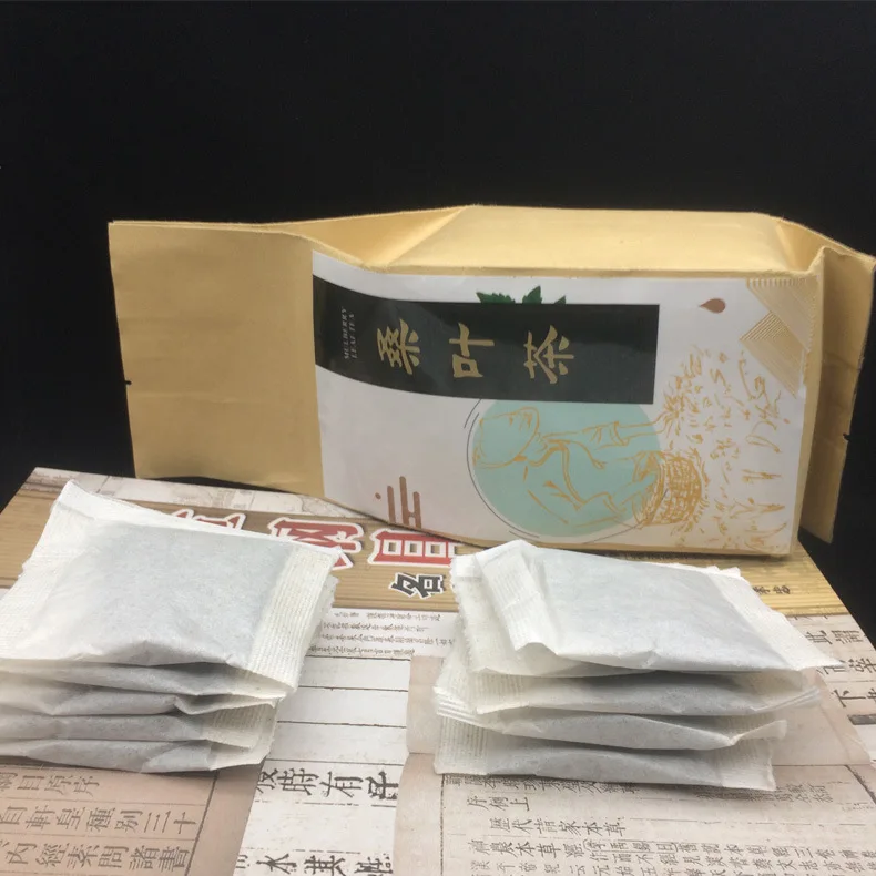 T&eacute; de Camelia de hojas de morera, paquete peque&ntilde;o de crema de hojas de morera, bolsa de t&eacute; saludable, 160g / 40-3