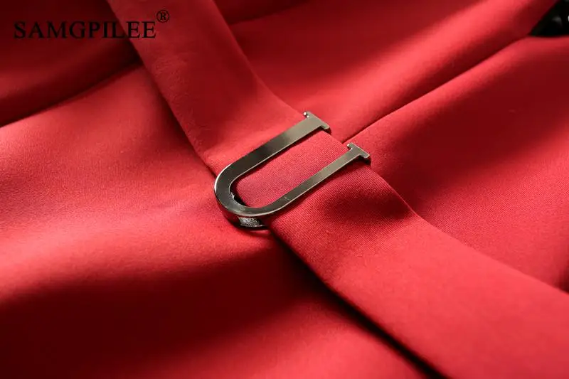 

Elegant Dresses For Women 2020 Office Lady A-line Full Diamonds Plus Size Korean Fashion Clothing O-neck Winter Dress Woman 4XL