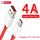 Зарядный кабель 4A OnePlus 7 Pro, кабель Type-C для One Plus 6 5T 5 3T 3 Мобильный телефон USB 3,1, кабель для зарядки и передачи данных 1 м 1,5 м 2 м
