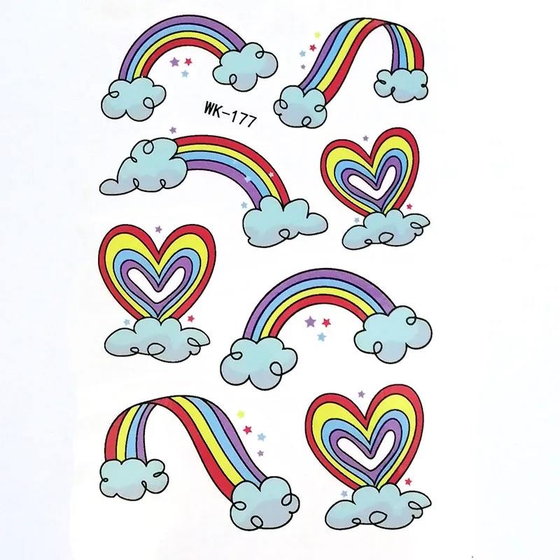 10 шт. Детские водостойкие тату наклейки водостойкие|Канцелярские наклейки| |