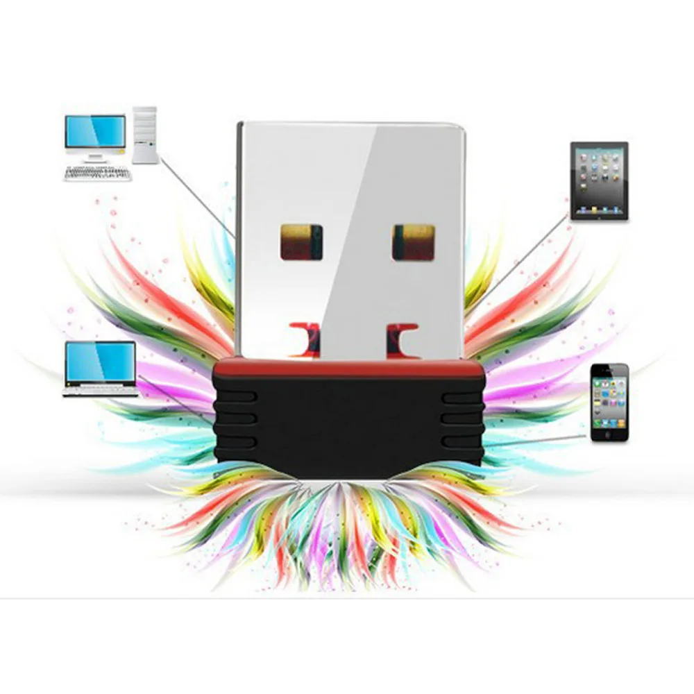 Беспроводной сетевой адаптер Mini 802.11n/g/b Wi Fi 2 4 ГГц ~ 4835 150 Мбит/с USB ключ для