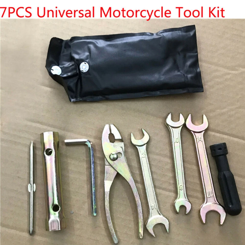 

Plier Spanner For Honda Kawasaki For Suzuki KTM 7Pcs Universal Aluminum Wrench