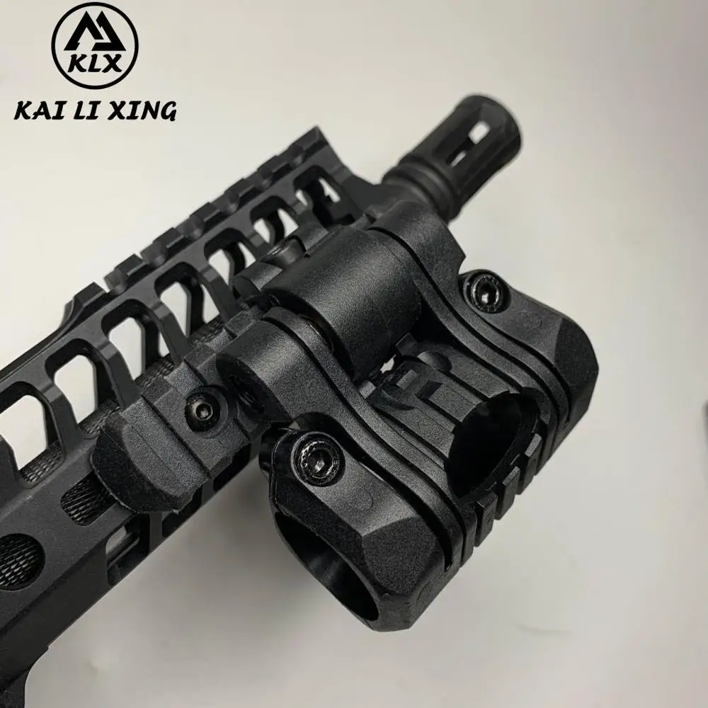 

Element Airsoft 5-Position Flashlight Mount Picatinny Rail 20mm Hunting Tactical Rifle Gun Light Laser Accessories OT0424