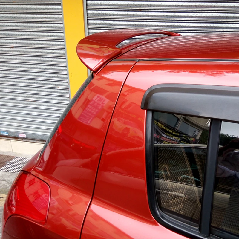 Для Suzuki Swift спойлер 2006-2015 высокое качество ABS Материал автомобильное заднее крыло