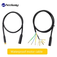 9 pin waterproof motor cable wheel hub motor cable e bike motor extension cable motor cable electric bike accessories connector