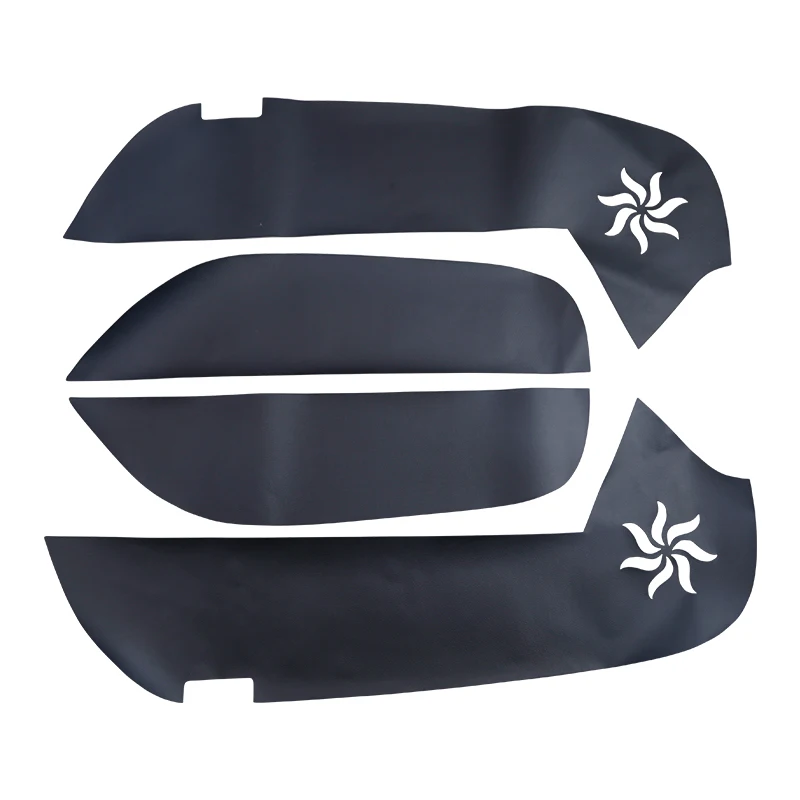 

Lsrtw2017 for Toyota Corolla E170 Car Inner Door Anti-kick Mat Decorative Interior Accessories 2014 2015 2016 2017 2018 Auto