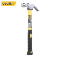 dl5001 round head fibre handle claw hammer professional joinery home carpentry v horn hammer nail hammer non slip multi function