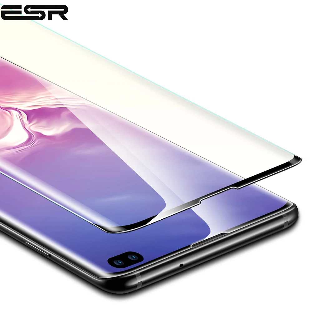 ESR анти Blu-Ray закаленное стекло для samsung S10 S10 Plus 3D 9H Полное покрытие экрана телефона защитная стеклянная пленка для samsung S10 S10