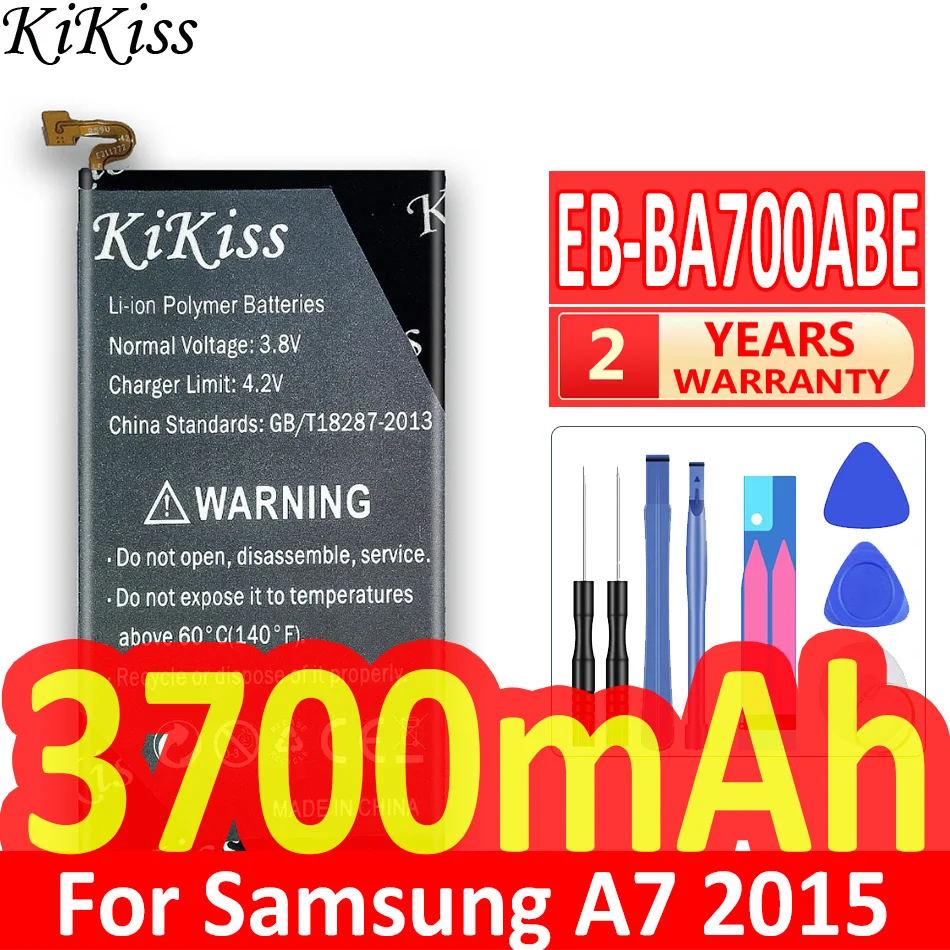 3700 мАч для Samsung батарея EB-BA700ABE Galaxy A7 2015 SM-A700F SM-A700FD SM-A700S SM-A700L SM-A700 BatterIies | Мобильные