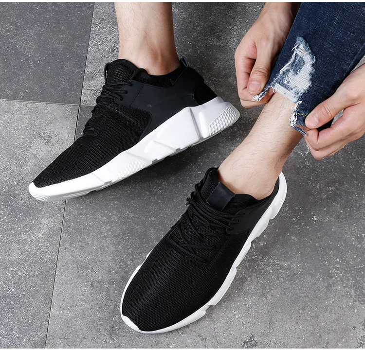 

2021 Men's Shoes Breathable Casual Shoes Outdoor Lightweight Running Shoes New Breathable Sports Shoes