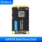 Внутренний жесткий диск ORICO M200 mSATA SSD 128 ГБ 256 ГБ 512 ГБ ТБ SATA 6 Гбитс 3D NAND SSD для настольных ПК и ноутбуков