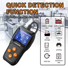 Профессиональный Автомобильный анализатор нагрузки аккумулятора KONNWEI KW600, 12 В, 100-2000 CCA