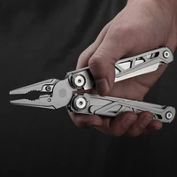 edc camping hardness multitool plier cable wire cutter multifunctional multi tools outdoor camping folding knife pliers