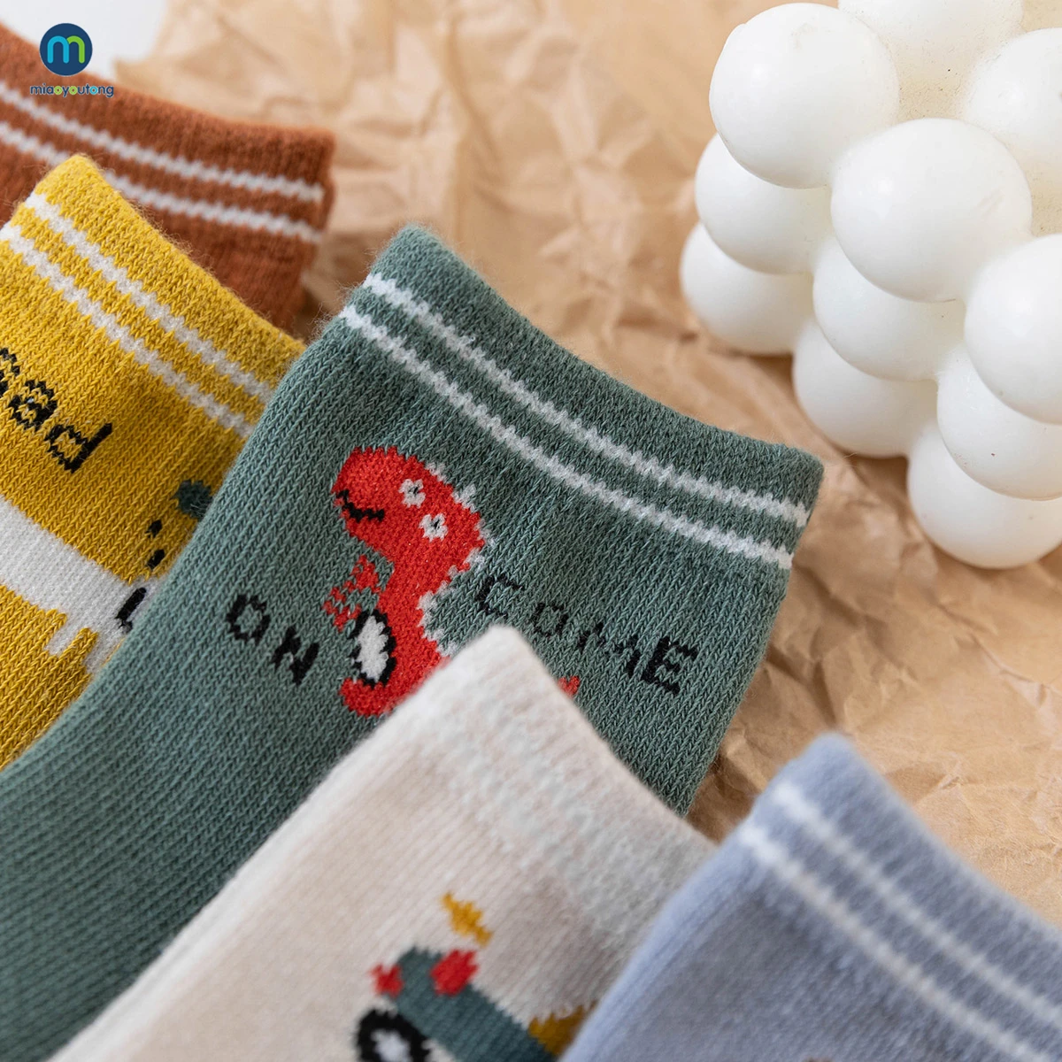10 Pcs/Lot Baby Boys Winter Socks Cartoon Animail Kids Spring Autumn Cotton Breathable Keep Warm Socks For Children Miaoyoutong