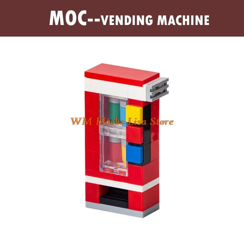 Торговый автомат городской супермаркет полки для напитков строительные блоки