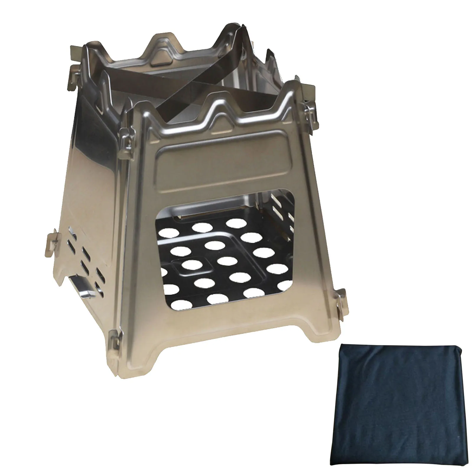 

New Outdoor Camping Card Stove Picnic Picnic Wood Stove Portable Stove Camping Supplies camping stove wood stove