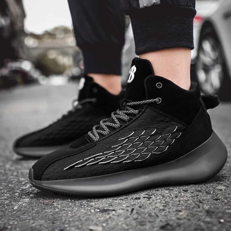 

Спортивные кроссовки для мужчин, Высококачественная прогулочная обувь, тренировочные мужские модные кроссовки на шнуровке для спортзала, ...