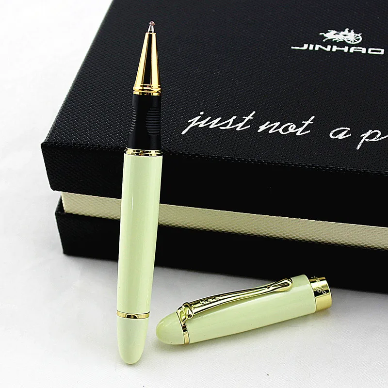 Роскошная ручка JINHAO 450 металлическая шариковая офисные принадлежности брендовые