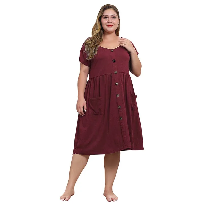 Женское платье WHZHM черное блестящее 3XL 4XL повседневное плиссированное винтажное с