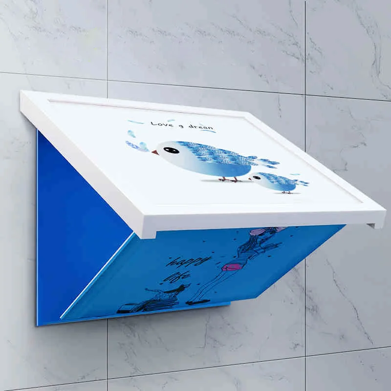 Подвесная корзина для ванной складная настенная хранения белья художественная