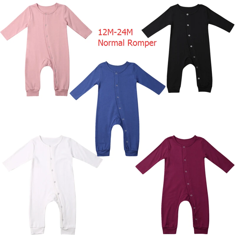 6 м закрывающие лодыжки для малышей/12 M 24 месяцев комбинезон маленьких девочек и