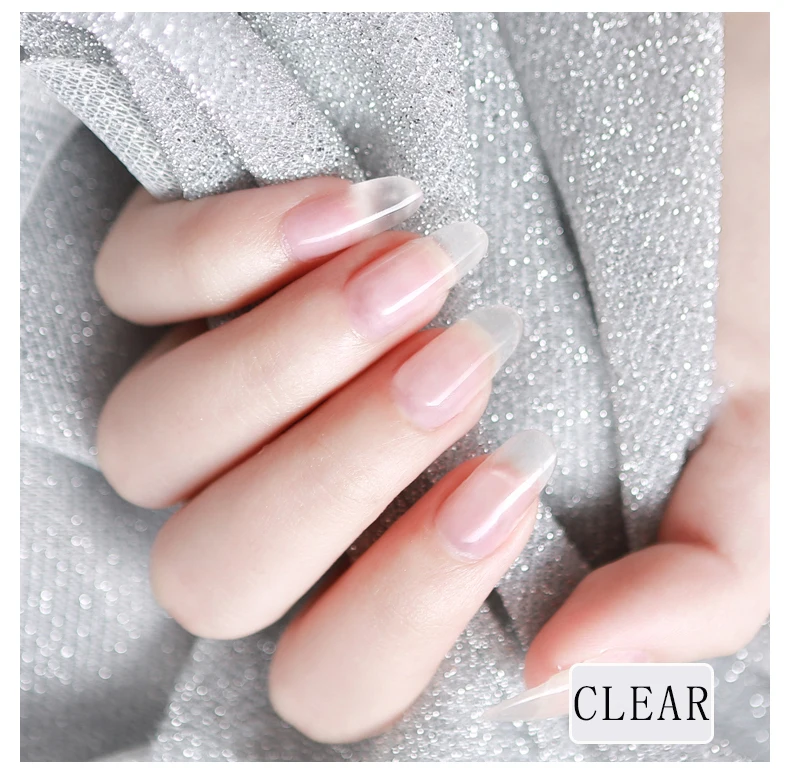 MSHARE не сжигающий гель для наращивания ногтей толстый розовый пальцев телесный