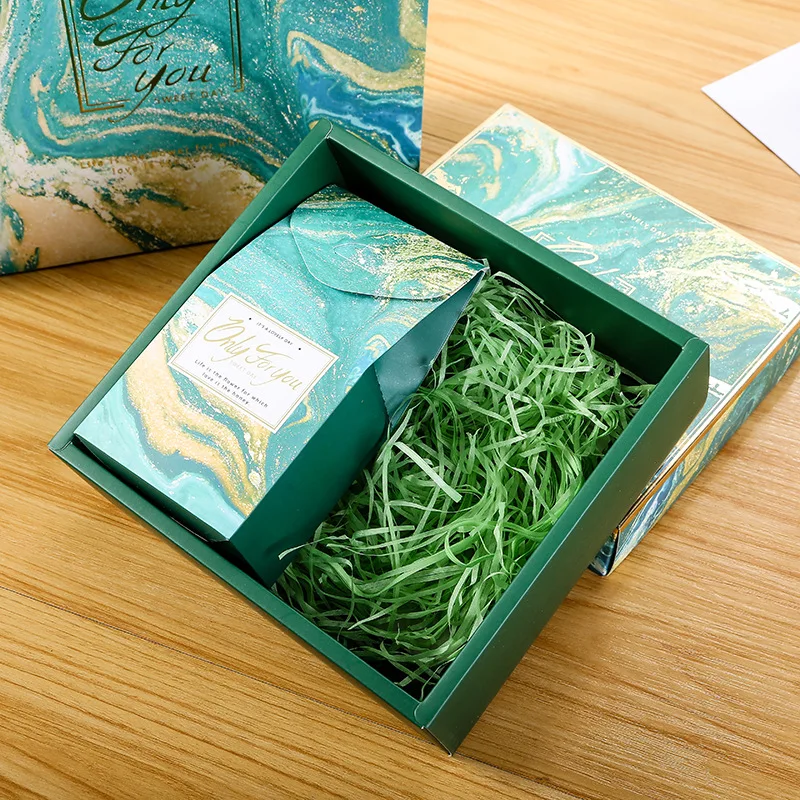 candy box Европейские мраморные подарочные пакеты с ручками коробка для упаковки bomboniere battesimo scatole bomboniere Коробки для свадебных тортов - Цвет: candy box
