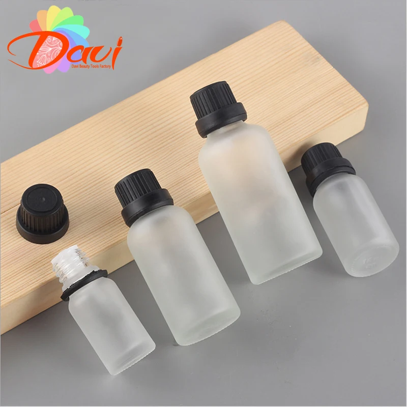 5 100 мл бутылка с большой головкой из матового стекла для ароматерапии жидкость