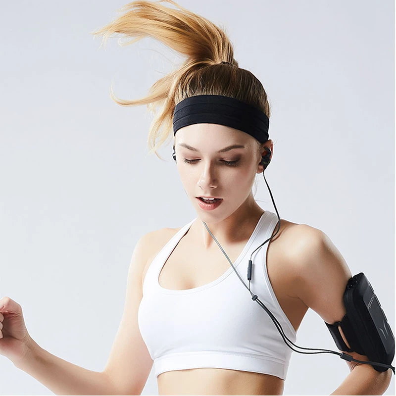 Дышащие Фитнес для занятий йогой и повязка на голову эластичный спортивный