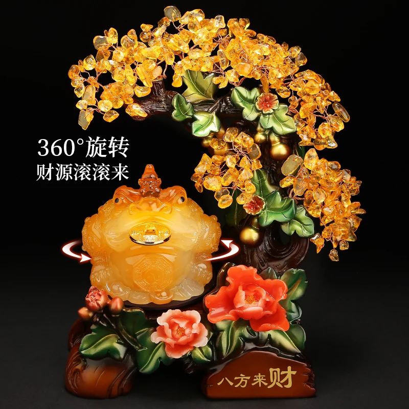 Золотая жаба на удачу украшения Pixiu денежное дерево новоселье новинка для дома