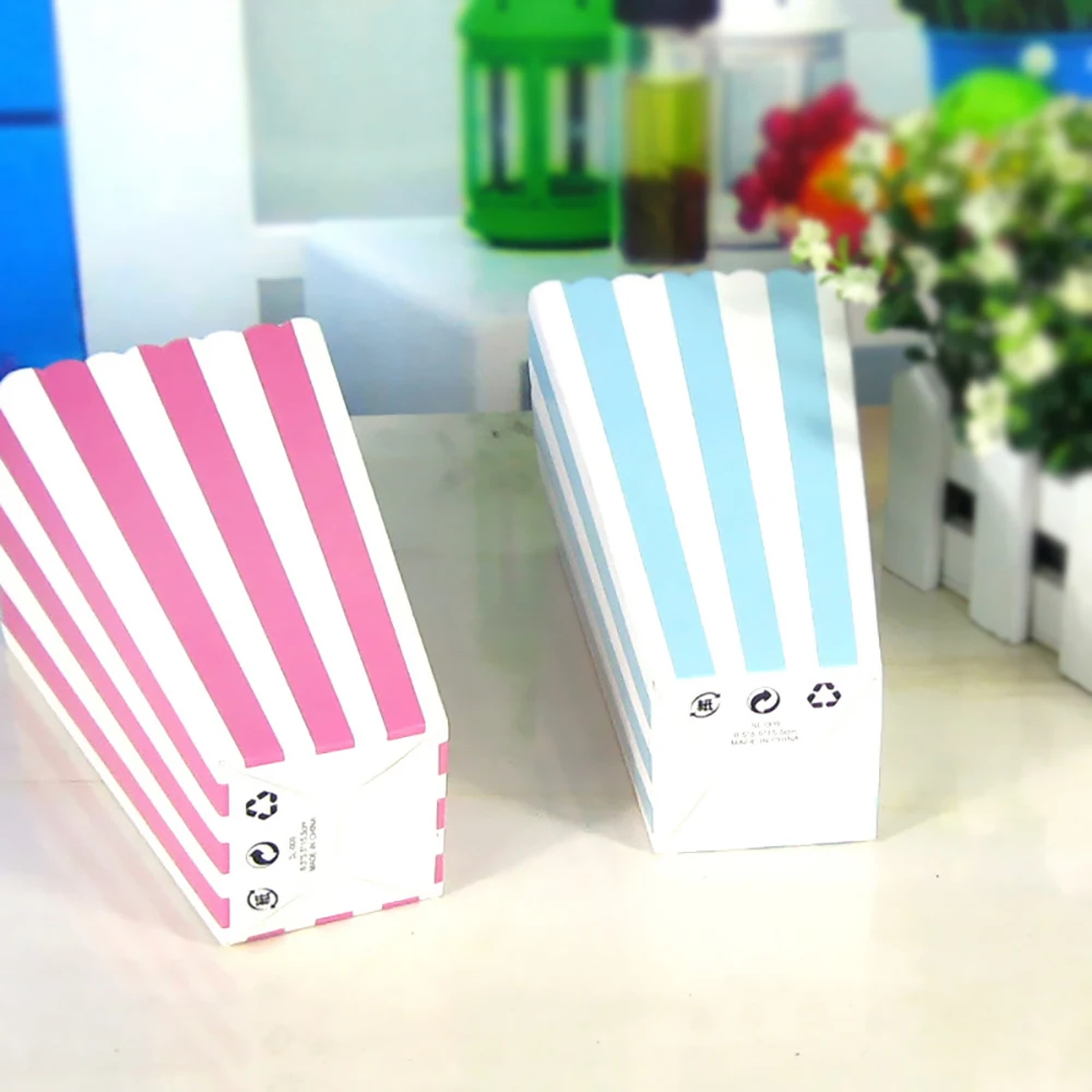 12 шт большой объем бумаги Попкорн коробка картофельные чипсы чашки одноразовые