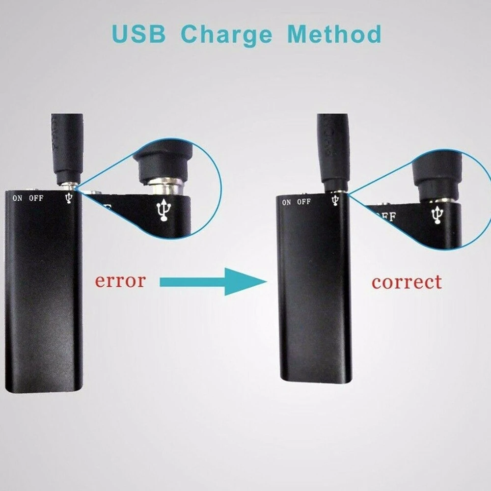 Умный мини-диктофон в виде ручки 8 ГБ USB с голосовой активацией цифровой