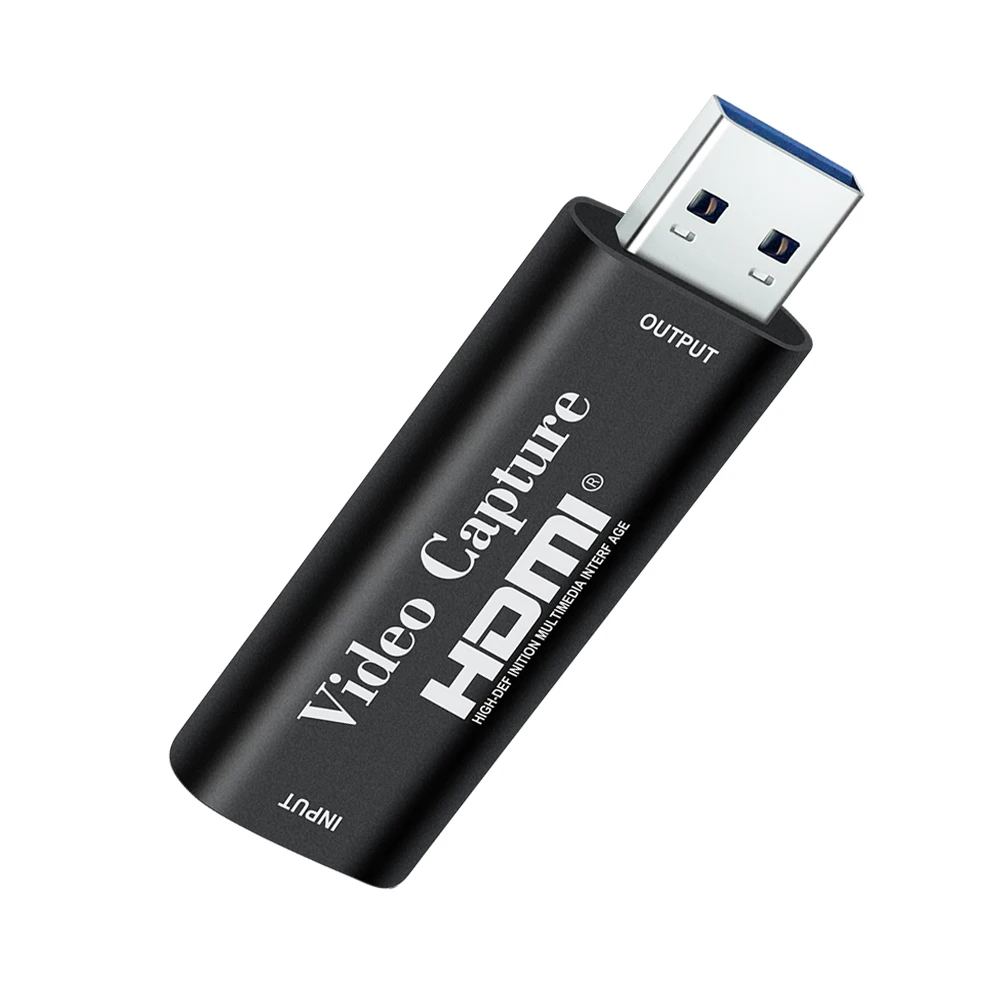 Карточка видеозахвата Mini HD 1080P HDMI/USB 2 0 для компьютера Youtube OBS и т. д. Потоковая