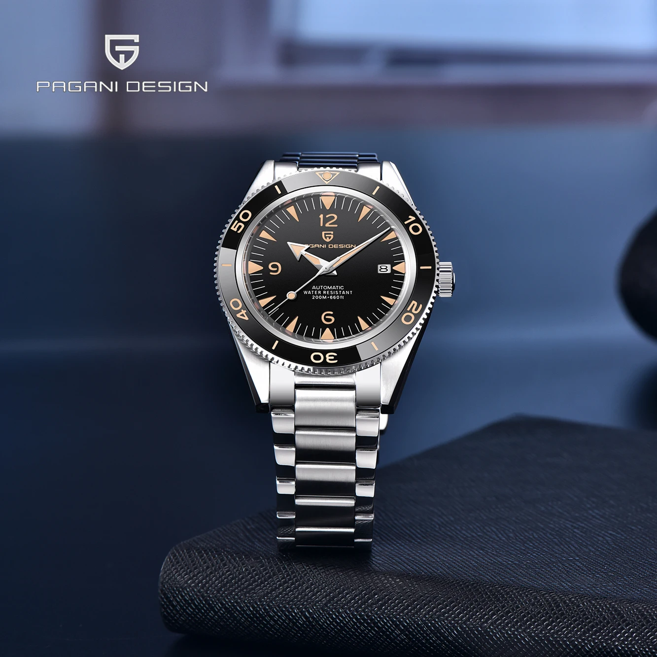 Pagani Design 2021 Top Luxury Men Mechanical Business Watch Waterproof Sapphire Glass Luminous Automatic Watch Relogio Masculino