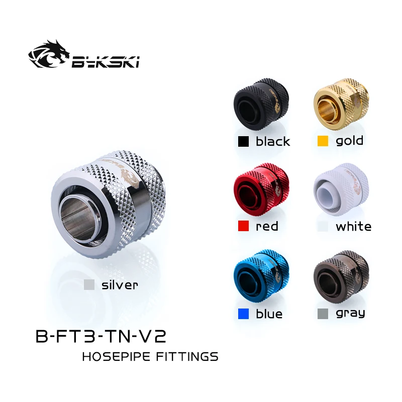 Bykski B FT3 TN V2 3/8 дюйма ID * 1/2 OD 10x13 мм мягкая трубка G1/4 фитинг для мягкой трубки|Кулеры и