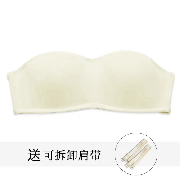 Бюстгальтер без бретелек для женщин в плотном нескользящем тонком платье один