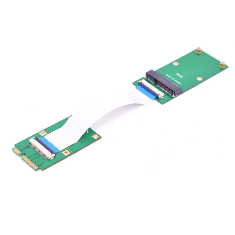 Мини карта PCI e для ноутбука защищенная памяти mSATA SSD удлинитель внешний и женский