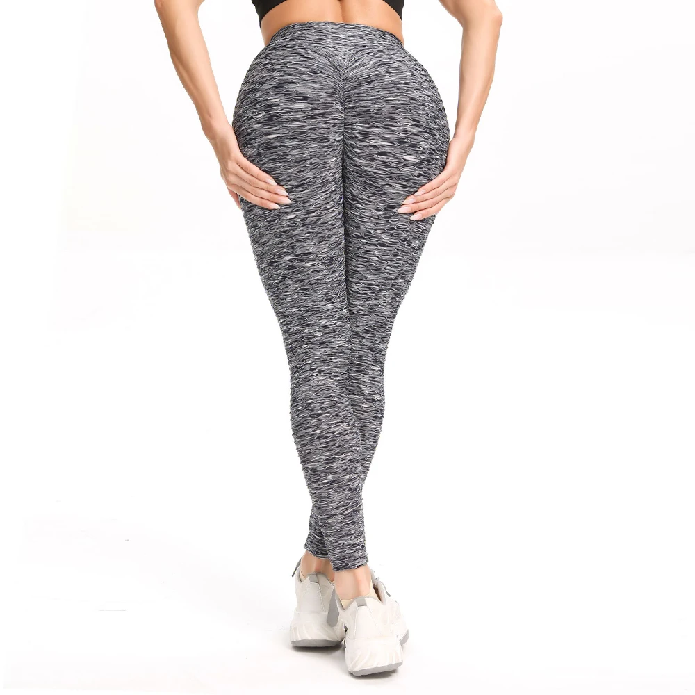 Пикантные леггинсы INFILAR для фитнеса текстурированные льняные штаны йоги с