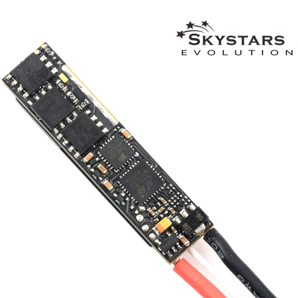 Skystars Slim40A 40A Blheli_32 F3 MCU 3 6S бесщеточный ESC для QAV 170 330 RC FPV Racer модели аксессуары
