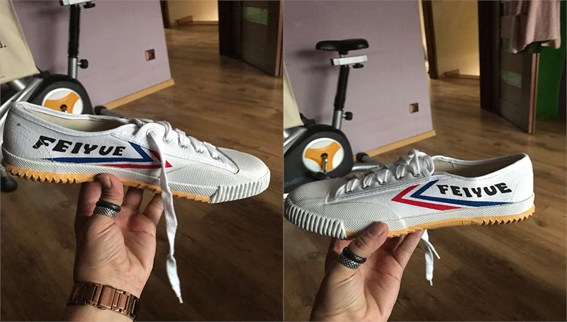 Классические кунг-фу китайские Feiyue обувь Тай Чи тхэквондо ушу Каратэ Боевые художественные кроссовки мужские спортивные кроссовки