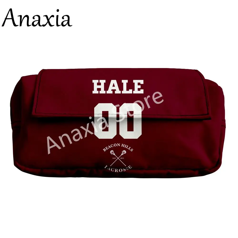 Подростковый волк stilinski 24/dunbar 9 Новый 3D Merch школьный большой клатч подходит для